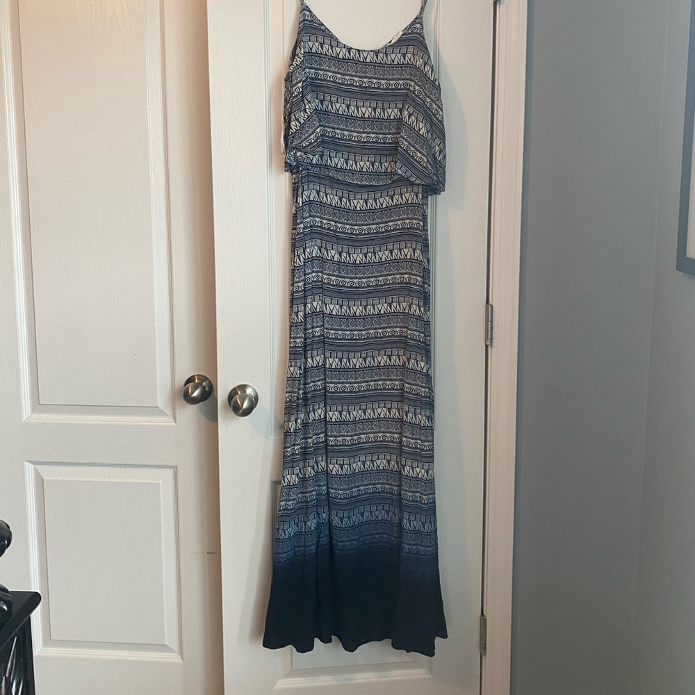 Printed/Ombré Maxi Dress